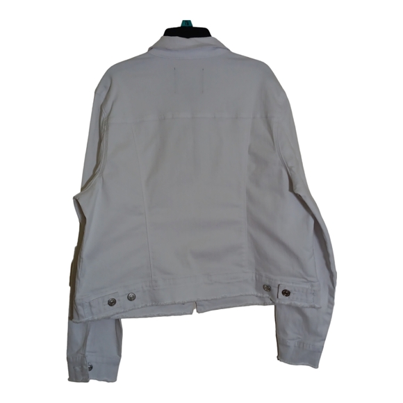 NWT! White Nine West Ladies Jacket. Sz XL - Picture 2 of 5
